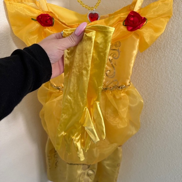 Disney Princess Belle Majestic Dress-Up Set Beauty & The Beast Costume 4-6X - Picture 4 of 7